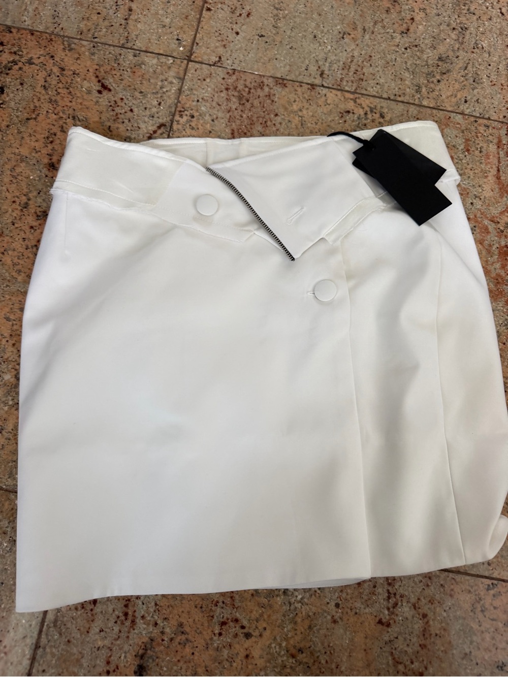 BRAND NEW NWT RTA WHITE MINI SKIRT 6